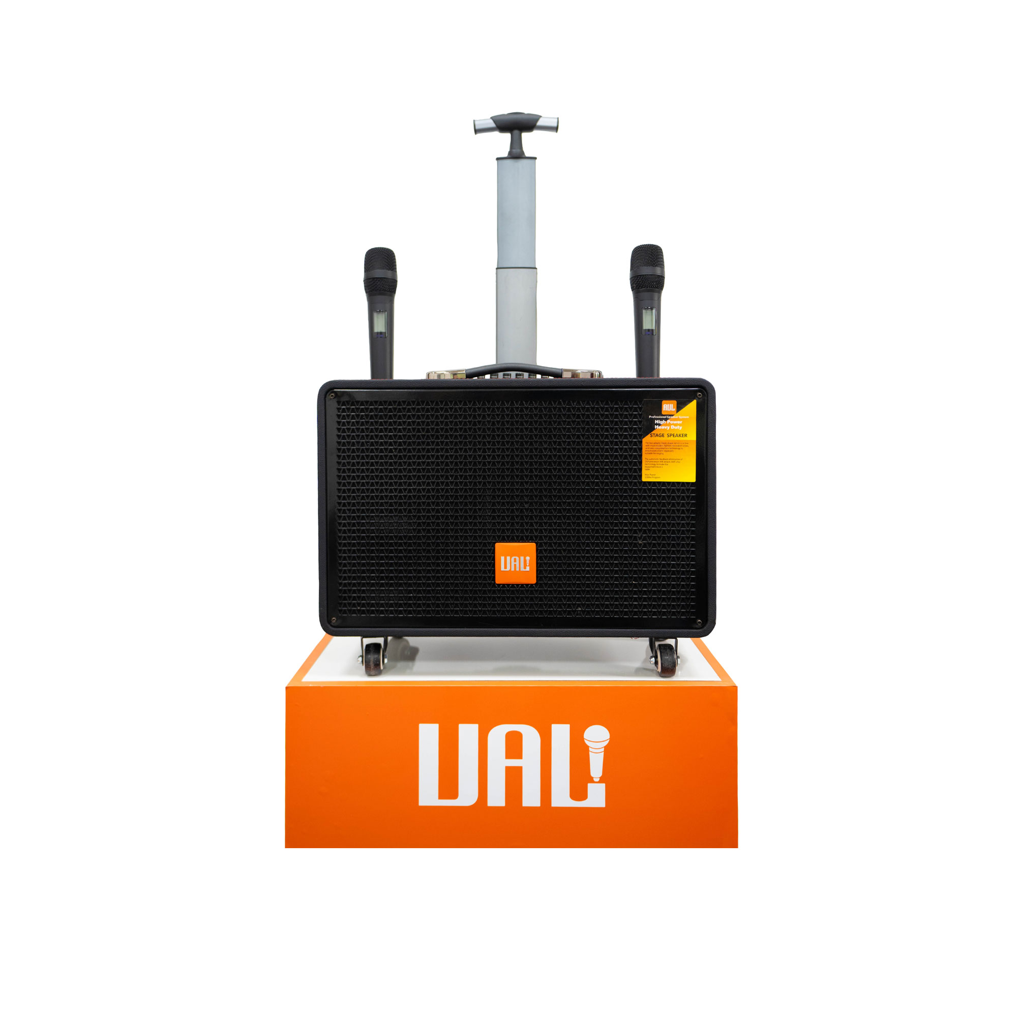 Loa UAL BASS 25 JS188C mặt Đen Bọc da