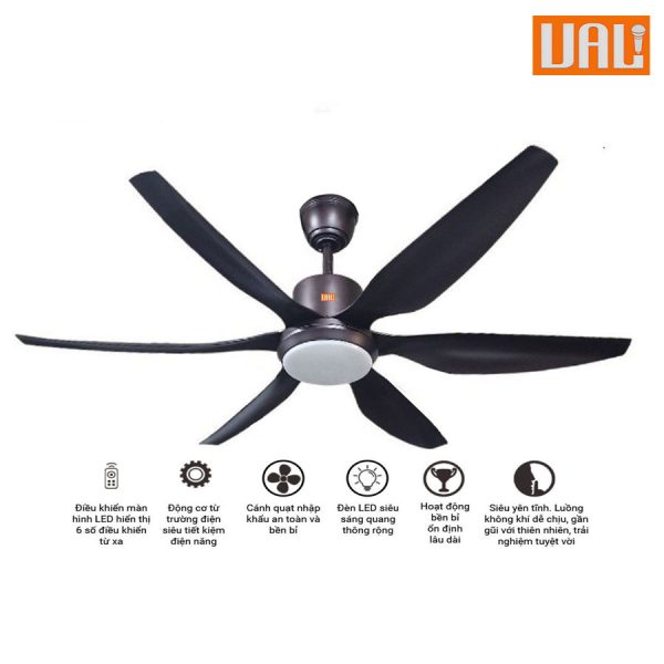 Quạt Trần UAL-8801-CFMB