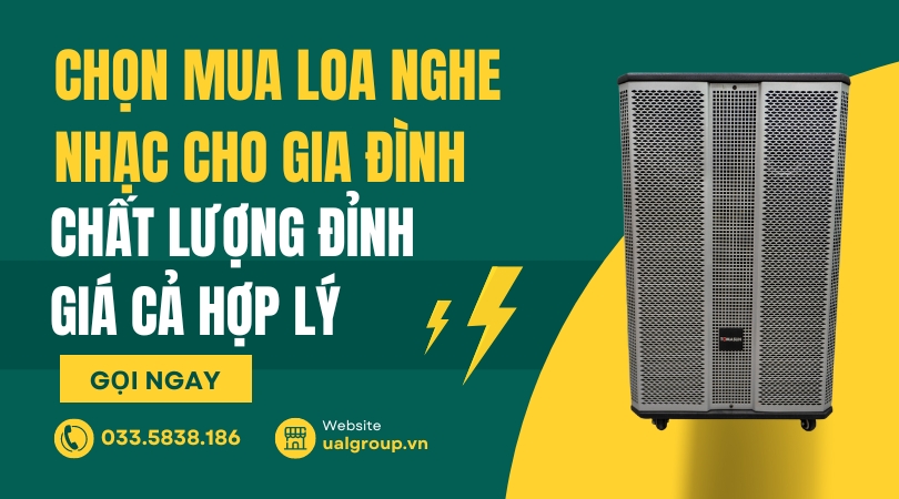 Các tiêu chí chọn mua loa nghe nhạc phù hợp cho gia đình!