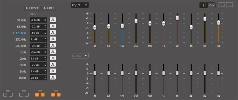 Điều chỉnh EQ trên các thiết bị khác nhau